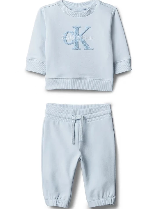 Obrázek produktu Calvin Klein Jeans tepláková souprava kojenecká bavlněná modrá