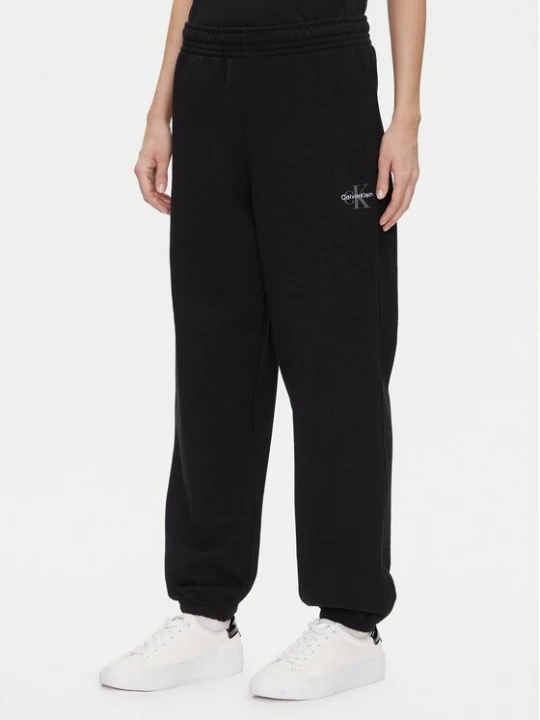 Obrázek produktu Calvin Klein Jeans Teplákové kalhoty Monologo LV047B235G Černá Regular Fit