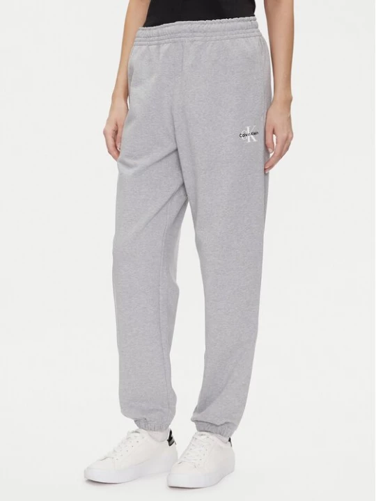 Obrázek produktu Calvin Klein Jeans Teplákové kalhoty Monologo LV047B235G Šedá Regular Fit