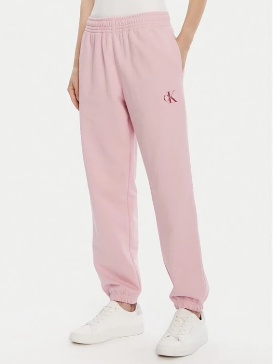 Obrázek produktu Calvin Klein Jeans Teplákové kalhoty Moologo LV047B235G Růžová Regular Fit