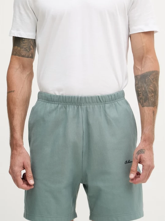 Obrázek produktu Calvin Klein Jeans teplákové šortky pánské zelená