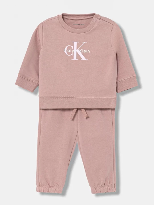 Obrázek produktu Calvin Klein Jeans teplákový set dětský s bavlnou růžová
