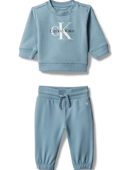 Obrázek produktu Calvin Klein Jeans teplákový set dětský s bavlnou tyrkysová