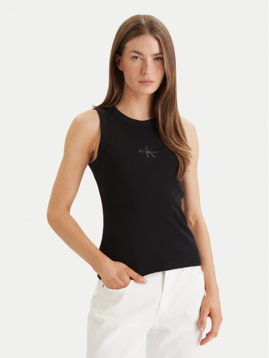 Obrázek produktu Calvin Klein Jeans Top LV047E200G Černá Slim Fit