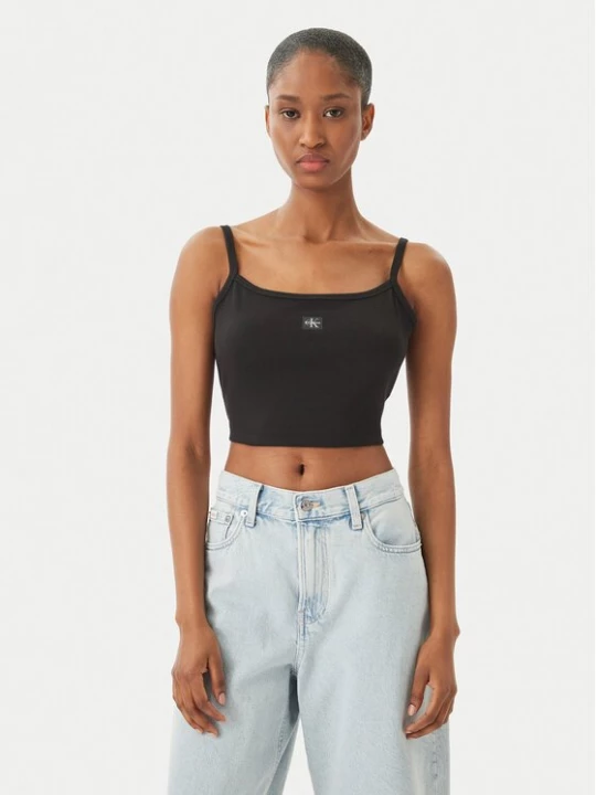 Obrázek produktu Calvin Klein Jeans Top LV047F221G Černá Slim Fit