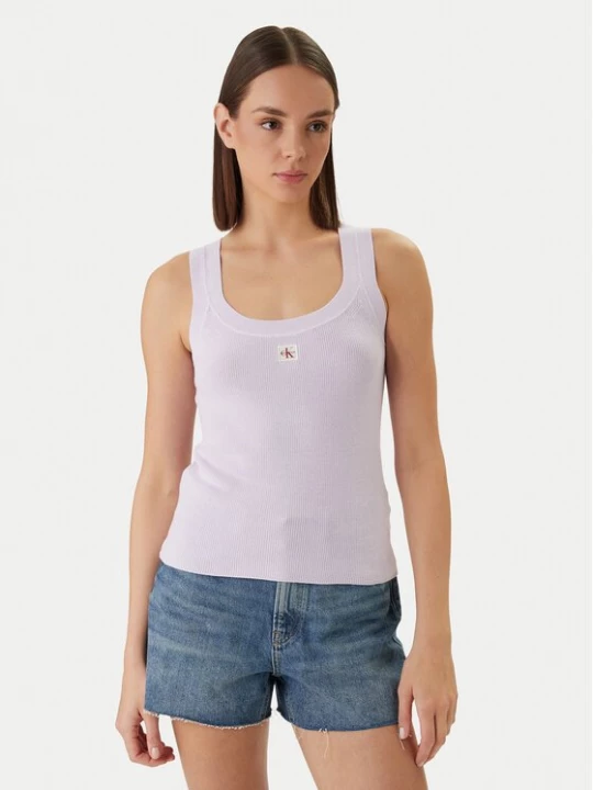 Obrázek produktu Calvin Klein Jeans Top LV047F355G Růžová Slim Fit