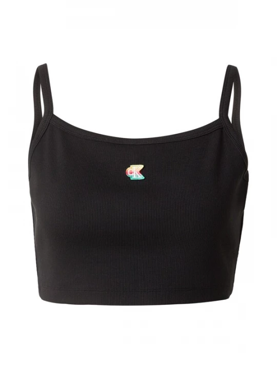 Obrázek produktu Calvin Klein Jeans Top 'Pride Logo Cropped Cami' černá