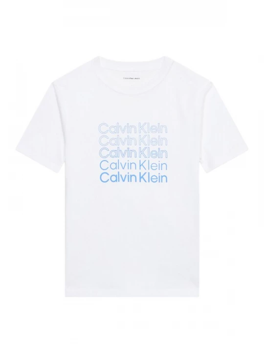 Obrázek produktu Calvin Klein Jeans Tričko azurová / bílá