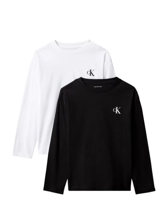 Obrázek produktu Calvin Klein Jeans Tričko černá / bílá