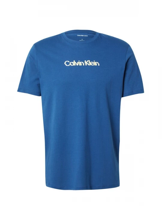 Obrázek produktu Calvin Klein Jeans Tričko 'Classic' modrá / žlutá / bílá