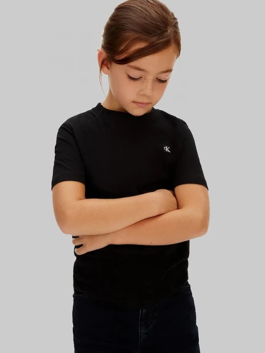 Obrázek produktu Calvin Klein Jeans tričko dětské bavlněné černá