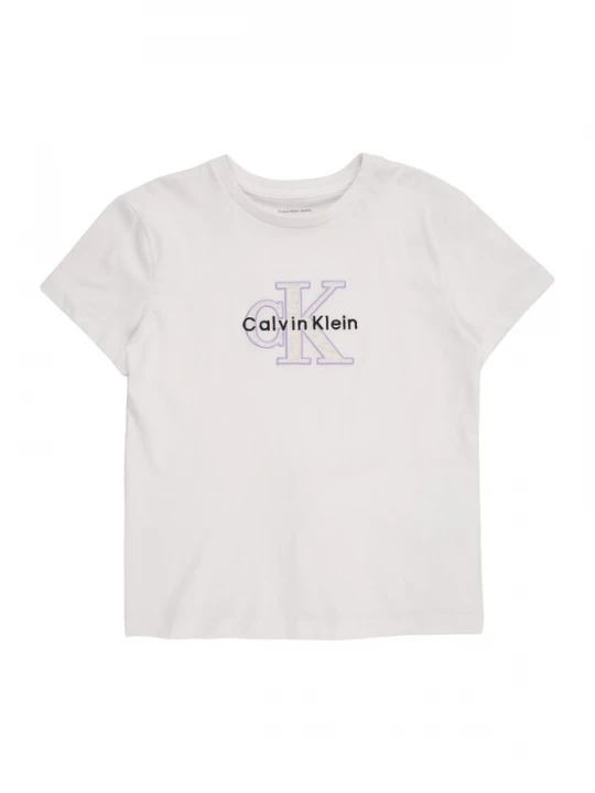 Obrázek produktu Calvin Klein Jeans Tričko fialová / černá / bílá