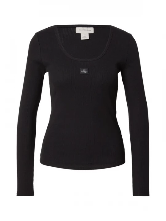 Obrázek produktu Calvin Klein Jeans Tričko 'Long Sleeve' černá
