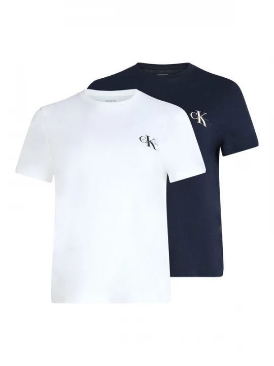 Obrázek produktu Calvin Klein Jeans Tričko marine modrá / bílá