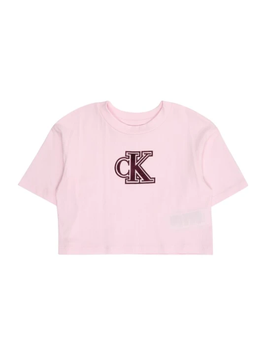 Obrázek produktu Calvin Klein Jeans Tričko tmavě oranžová / světle růžová