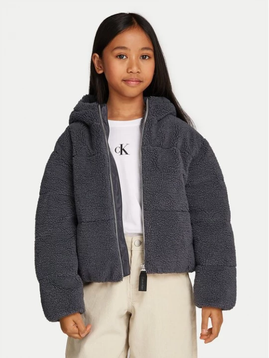 Obrázek produktu Calvin Klein Jeans Vatovaná bunda IG0IG02681 Černá Regular Fit