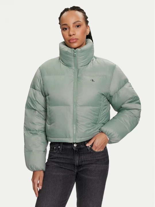 Obrázek produktu Calvin Klein Jeans Vatovaná bunda J20J223577 Zelená Relaxed Fit