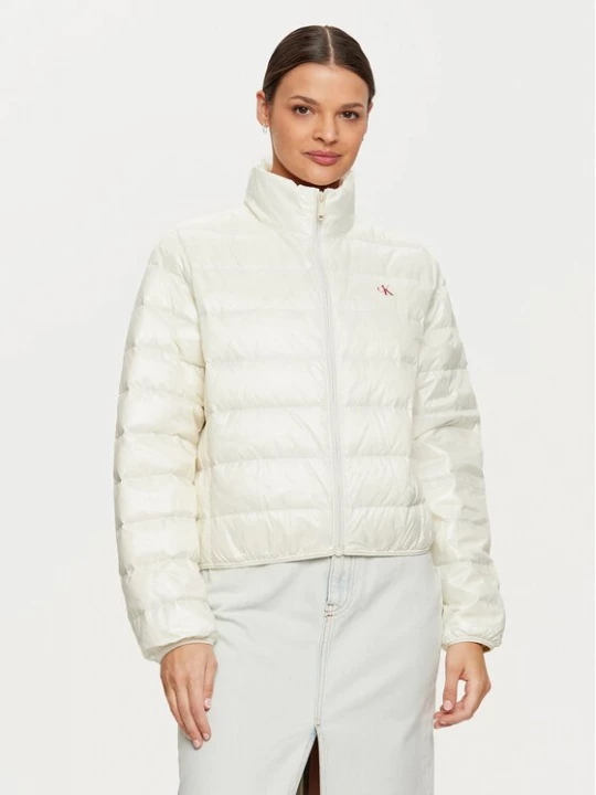 Obrázek produktu Calvin Klein Jeans Vatovaná bunda J20J224698 Écru Regular Fit Krémová