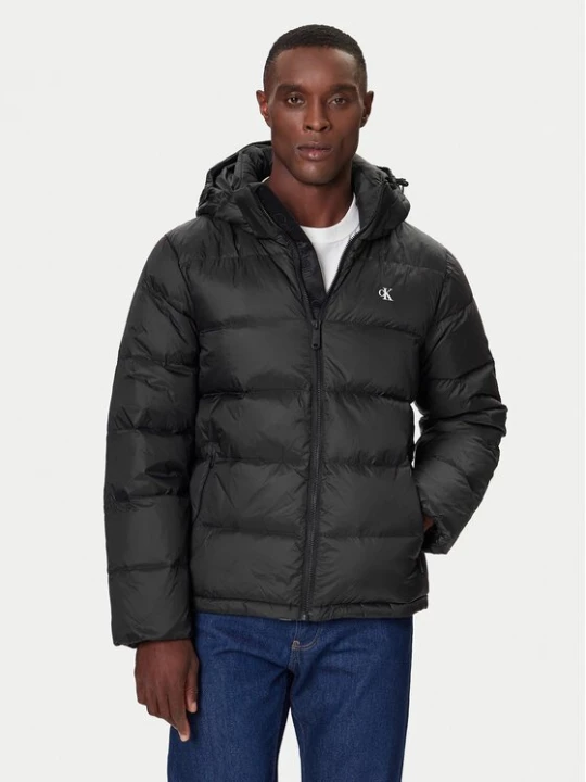 Obrázek produktu Calvin Klein Jeans Vatovaná bunda LV04RC518G Černá Regular Fit