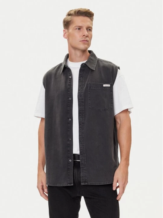 Obrázek produktu Calvin Klein Jeans Vesta LV04RC733G Černá Regular Fit