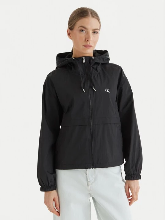 Obrázek produktu Calvin Klein Jeans Větrovka Essential LV047F507G Černá Regular Fit