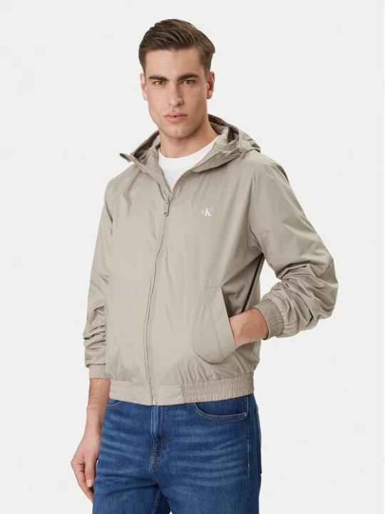 Obrázek produktu Calvin Klein Jeans Větrovka Harrington LV04RF521G Béžová Regular Fit