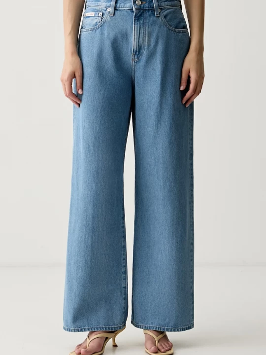 Obrázek produktu Calvin Klein Jeans wide leg džíny dámské modrá