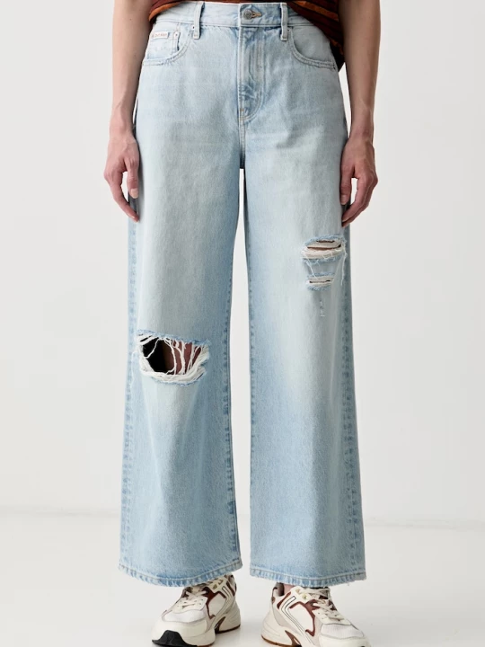 Obrázek produktu Calvin Klein Jeans wide leg džíny dámské modrá