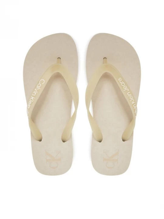 Obrázek produktu Calvin Klein Jeans Žabky Beach Sandal Flatform Tpu YW0YW01830 Écru Krémová