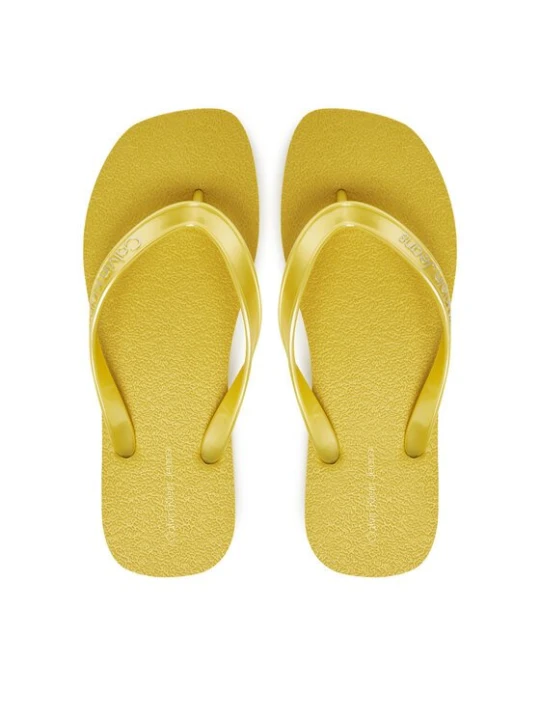 Obrázek produktu Calvin Klein Jeans Žabky Thong+ Tpu Metallic YW0YW01720 Žlutá