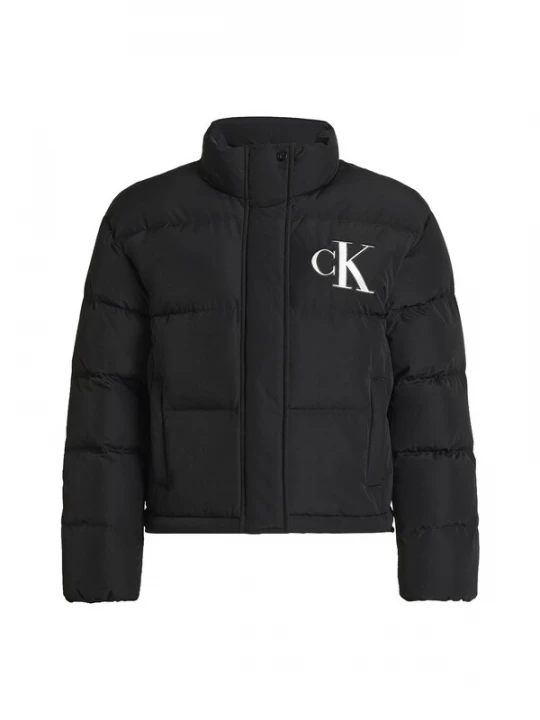 Obrázek produktu Calvin Klein Jeans Zimní bunda černá / bílá