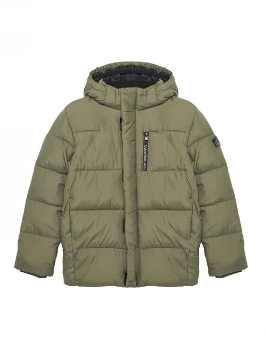 Obrázek produktu Calvin Klein Jeans Zimní bunda Essential IB0IB01276 D Zelená Regular Fit