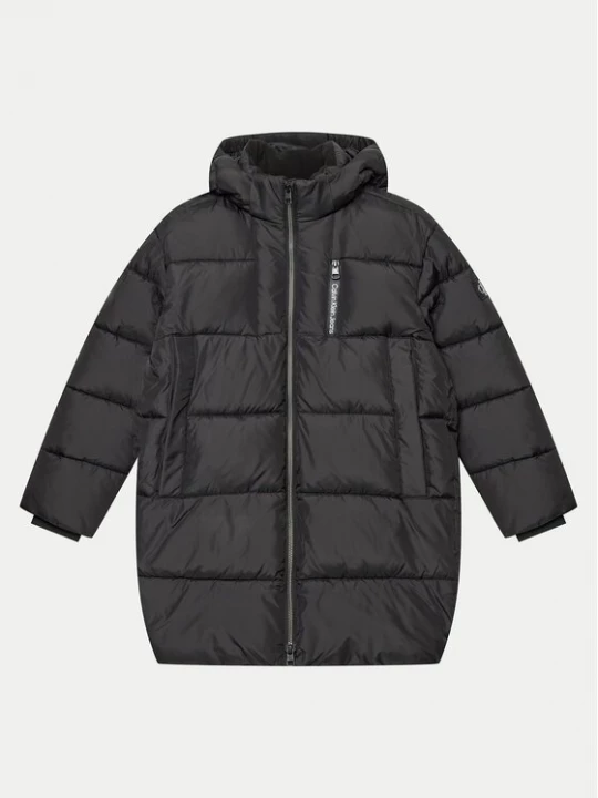 Obrázek produktu Calvin Klein Jeans Zimní bunda Essential IB0IB02168 Černá Relaxed Fit
