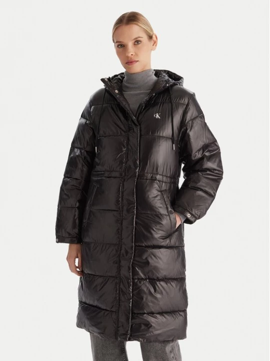 Obrázek produktu Calvin Klein Jeans Zimní bunda LV047D506G Černá Relaxed Fit