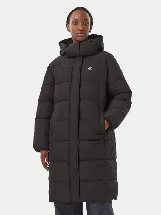 Obrázek produktu Calvin Klein Jeans Zimní bunda Matte LV047H505G Černá Relaxed Fit