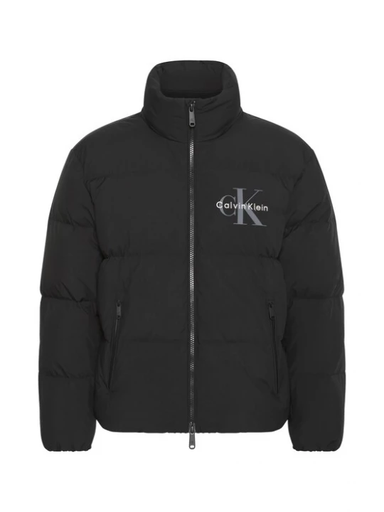 Obrázek produktu Calvin Klein Jeans Zimní bunda světle šedá / černá