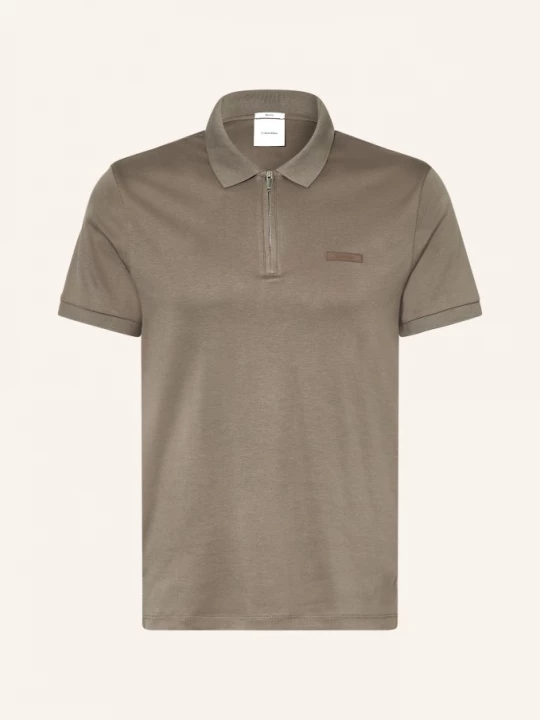 Obrázek produktu Calvin Klein Jerseyové Polo Tričko Slim Fit khaki