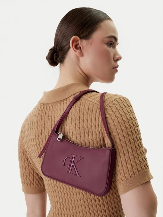 Obrázek produktu Calvin Klein Kabelka Bold Ck Mini Bag LV04F1125G Bordó