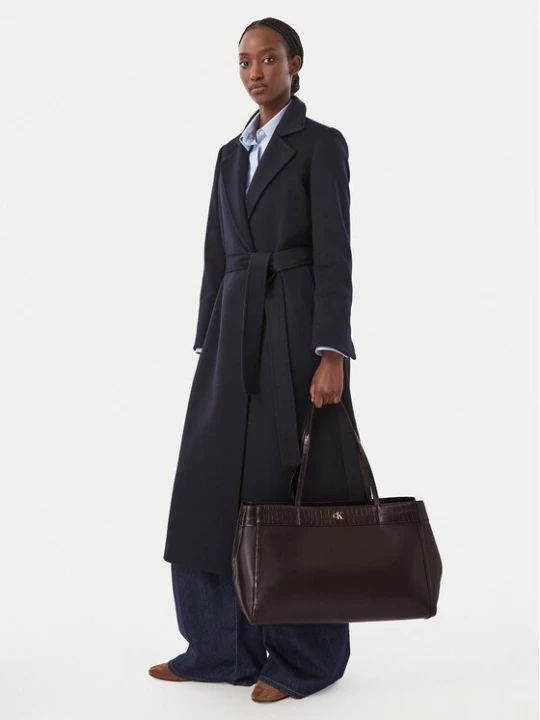 Obrázek produktu Calvin Klein Kabelka Ck Croc Snap Large Tote LV04F3904G Tmavě hnědá