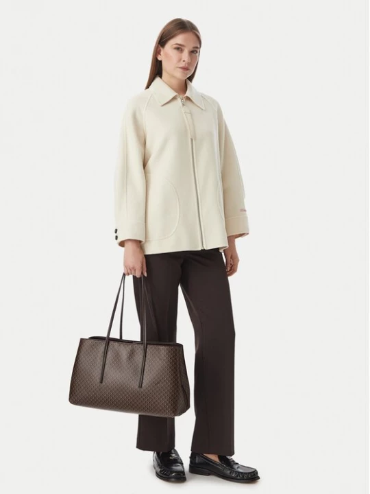 Obrázek produktu Calvin Klein Kabelka Emblem Aop Medium Work Tote LV04F3786G Tmavě hnědá