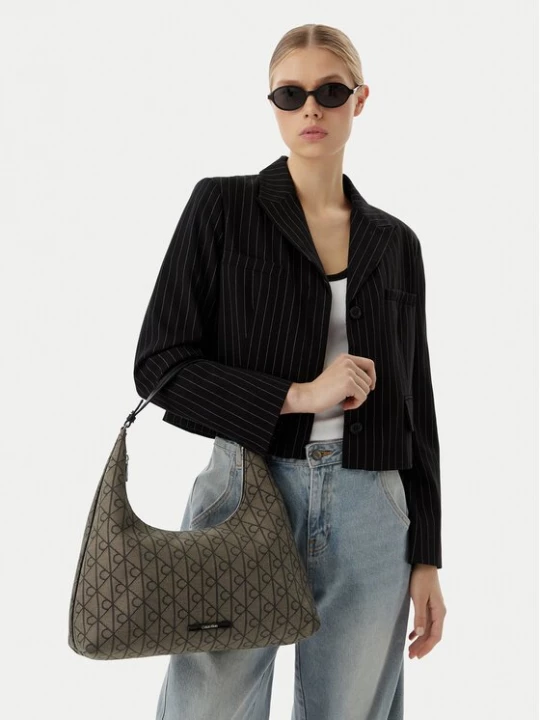 Obrázek produktu Calvin Klein Kabelka Emblem Jacquard LV04F3635G Khaki