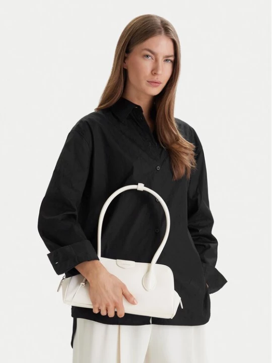 Obrázek produktu Calvin Klein Kabelka Emblem Trio Shoulder Bag LV04F3369G Bílá