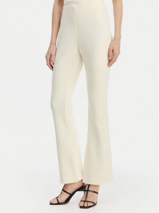 Obrázek produktu Calvin Klein Kalhoty z materiálu LV044B223G Béžová Flare Fit