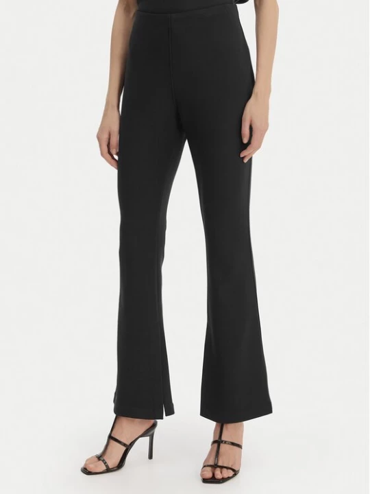 Obrázek produktu Calvin Klein Kalhoty z materiálu LV044B223G Černá Flare Fit