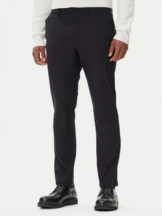 Obrázek produktu Calvin Klein Kalhoty z materiálu LV04LB610G Černá Slim Fit