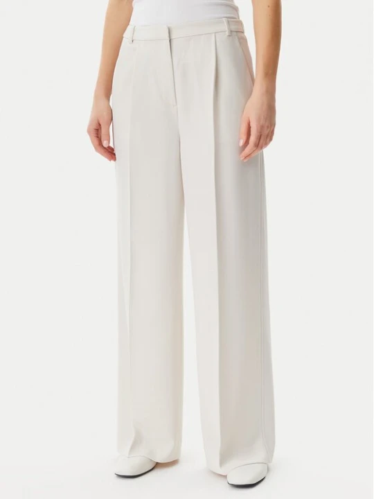 Obrázek produktu Calvin Klein Kalhoty z materiálu Travel Twill K20K208214 Šedá Wide Leg