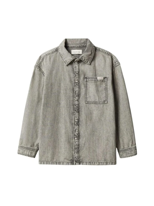 Obrázek produktu Calvin Klein Kids Košile 'DENIM SHIRT' šedá