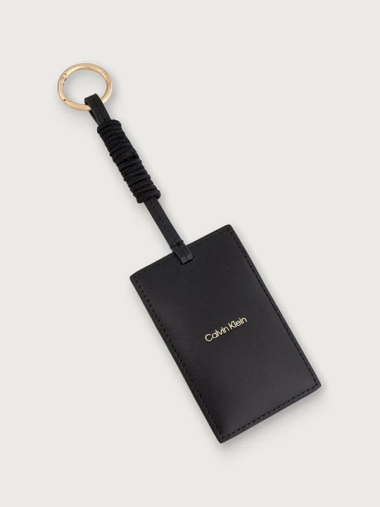 Obrázek produktu Calvin Klein klíčenka dámská kůžená černá