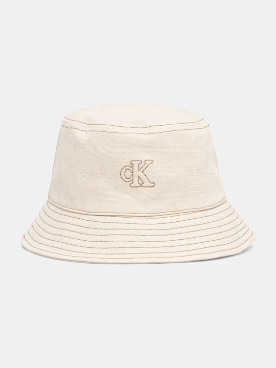 Obrázek produktu Calvin Klein klobouk bucket bavlněný béžová