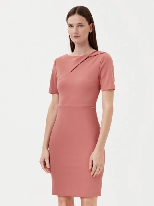 Obrázek produktu Calvin Klein Koktejlové šaty K20K208174 Růžová Regular Fit